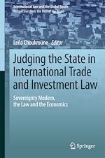 Télécharger le livre :  Judging the State in International Trade and Investment Law
