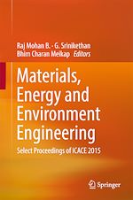 Télécharger le livre :  Materials, Energy and Environment Engineering