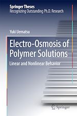 Télécharger le livre :  Electro-Osmosis of Polymer Solutions