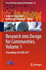Télécharger le livre :  Research into Design for Communities, Volume 1