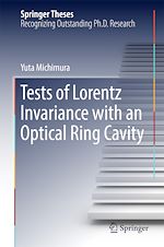 Télécharger le livre :  Tests of Lorentz Invariance with an Optical Ring Cavity