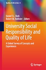 Télécharger le livre :  University Social Responsibility and Quality of Life