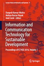 Télécharger le livre :  Information and Communication Technology for Sustainable Development
