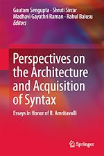 Télécharger le livre :  Perspectives on the Architecture and Acquisition of Syntax