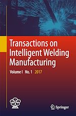 Télécharger le livre :  Transactions on Intelligent Welding Manufacturing
