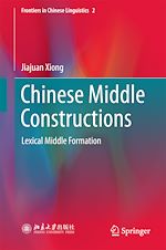 Télécharger le livre :  Chinese Middle Constructions
