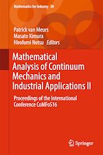 Download this eBook Mathematical Analysis of Continuum Mechanics and Industrial Applications II