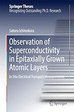 Télécharger le livre :  Observation of Superconductivity in Epitaxially Grown Atomic Layers