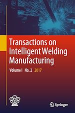 Télécharger le livre :  Transactions on Intelligent Welding Manufacturing