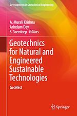 Télécharger le livre :  Geotechnics for Natural and Engineered Sustainable Technologies