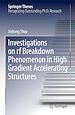 Télécharger le livre :  Investigations on rf breakdown phenomenon in high gradient accelerating structures