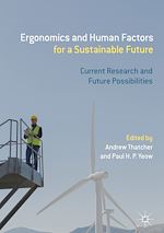 Télécharger le livre :  Ergonomics and Human Factors for a Sustainable Future