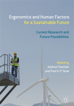 Téléchargez le livre :  Ergonomics and Human Factors for a Sustainable Future