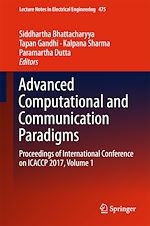 Télécharger le livre :  Advanced Computational and Communication Paradigms