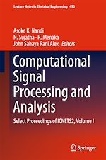 Télécharger le livre :  Computational Signal Processing and Analysis