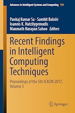 Télécharger le livre :  Recent Findings in Intelligent Computing Techniques