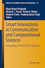 Télécharger le livre :  Smart Innovations in Communication and Computational Sciences