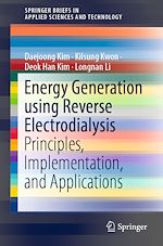 Télécharger le livre :  Energy Generation using Reverse Electrodialysis
