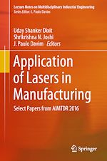 Télécharger le livre :  Application of Lasers in Manufacturing