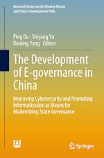 Télécharger le livre :  The Development of E-governance in China
