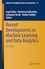 Télécharger le livre :  Recent Developments in Machine Learning and Data Analytics