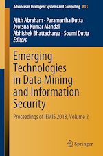 Télécharger le livre :  Emerging Technologies in Data Mining and Information Security