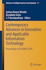 Télécharger le livre :  Contemporary Advances in Innovative and Applicable Information Technology