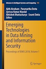 Télécharger le livre :  Emerging Technologies in Data Mining and Information Security