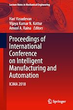 Télécharger le livre :  Proceedings of International Conference on Intelligent Manufacturing and Automation