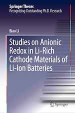 Télécharger le livre :  Studies on Anionic Redox in Li-Rich Cathode Materials of Li-Ion Batteries