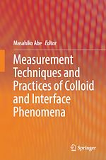 Télécharger le livre :  Measurement Techniques and Practices of Colloid and Interface Phenomena