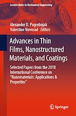 Télécharger le livre :  Advances in Thin Films, Nanostructured Materials, and Coatings
