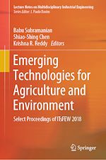 Télécharger le livre :  Emerging Technologies for Agriculture and Environment