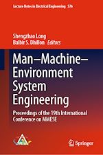 Télécharger le livre :  Man–Machine–Environment System Engineering