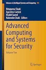 Télécharger le livre :  Advanced Computing and Systems for Security