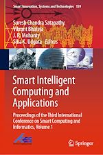 Télécharger le livre :  Smart Intelligent Computing and Applications