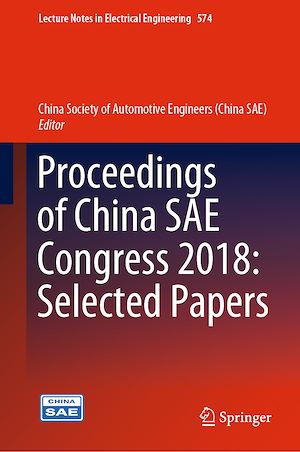Téléchargez le livre :  Proceedings of China SAE Congress 2018: Selected Papers