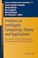 Télécharger le livre :  Frontiers in Intelligent Computing: Theory and Applications