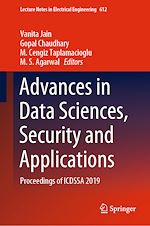 Télécharger le livre :  Advances in Data Sciences, Security and Applications