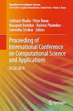 Télécharger le livre :  Proceeding of International Conference on Computational Science and Applications