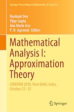 Télécharger le livre :  Mathematical Analysis I: Approximation Theory