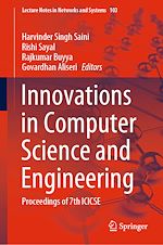 Télécharger le livre :  Innovations in Computer Science and Engineering