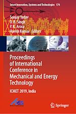 Télécharger le livre :  Proceedings of International Conference in Mechanical and Energy Technology