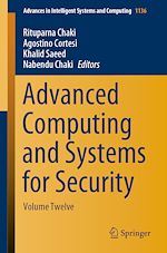 Télécharger le livre :  Advanced Computing and Systems for Security
