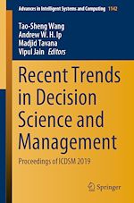 Télécharger le livre :  Recent Trends in Decision Science and Management