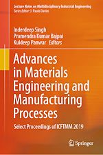 Télécharger le livre :  Advances in Materials Engineering and Manufacturing Processes