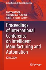 Télécharger le livre :  Proceedings of International Conference on Intelligent Manufacturing and Automation
