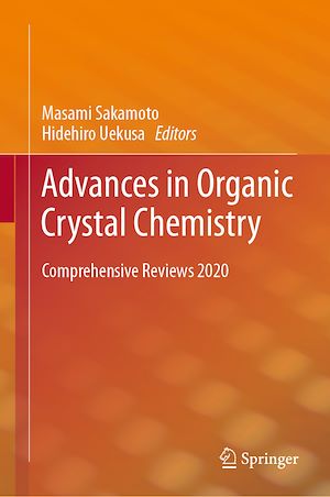 Téléchargez le livre :  Advances in Organic Crystal Chemistry