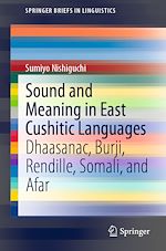 Download this eBook Sound and Meaning in East Cushitic Languages
