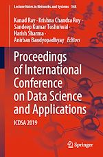 Télécharger le livre :  Proceedings of International Conference on Data Science and Applications